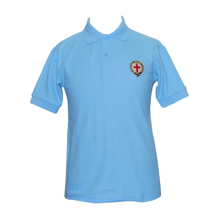 ST GEORGE'S SKY POLO SHIRT