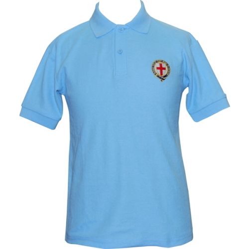 ST GEORGE'S SKY POLO SHIRT